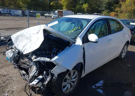 2017 Toyota Corolla Le из США, поврежденный, VIN 2T1BURHE9HC814277